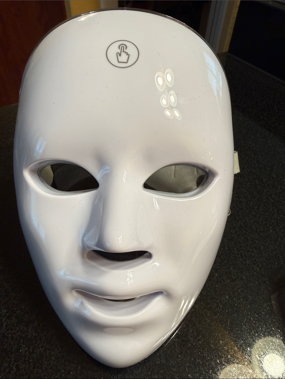 LED Facial Mask White Home Therapy Mask